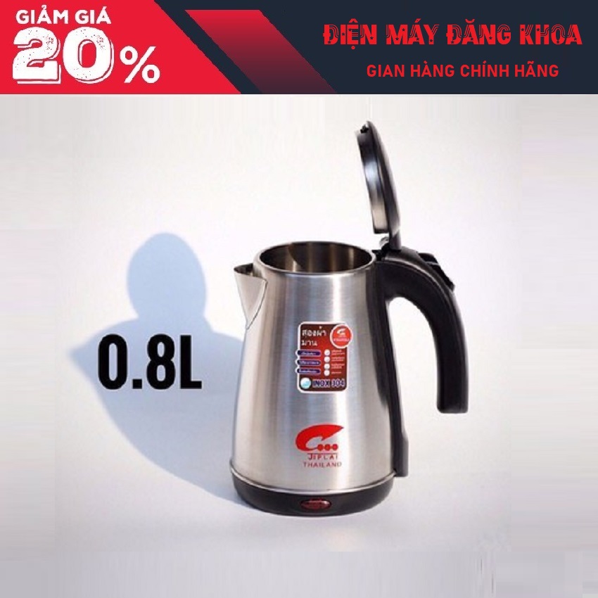 Bình siêu tốc Jiplai inox 304 EKJ-308 0.8l
