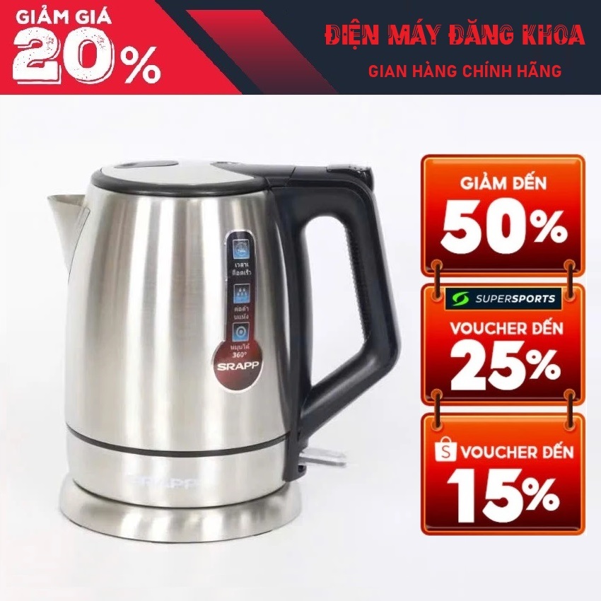 Ấm Siêu Tốc SRAPP SH-ST188 1,8L
