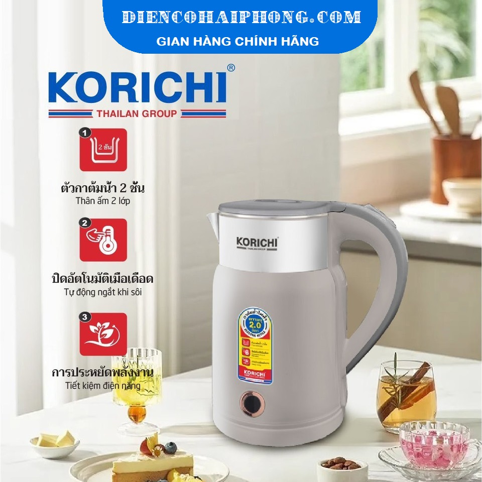 ẤM SIÊU TỐC KORICHI KRC-5210