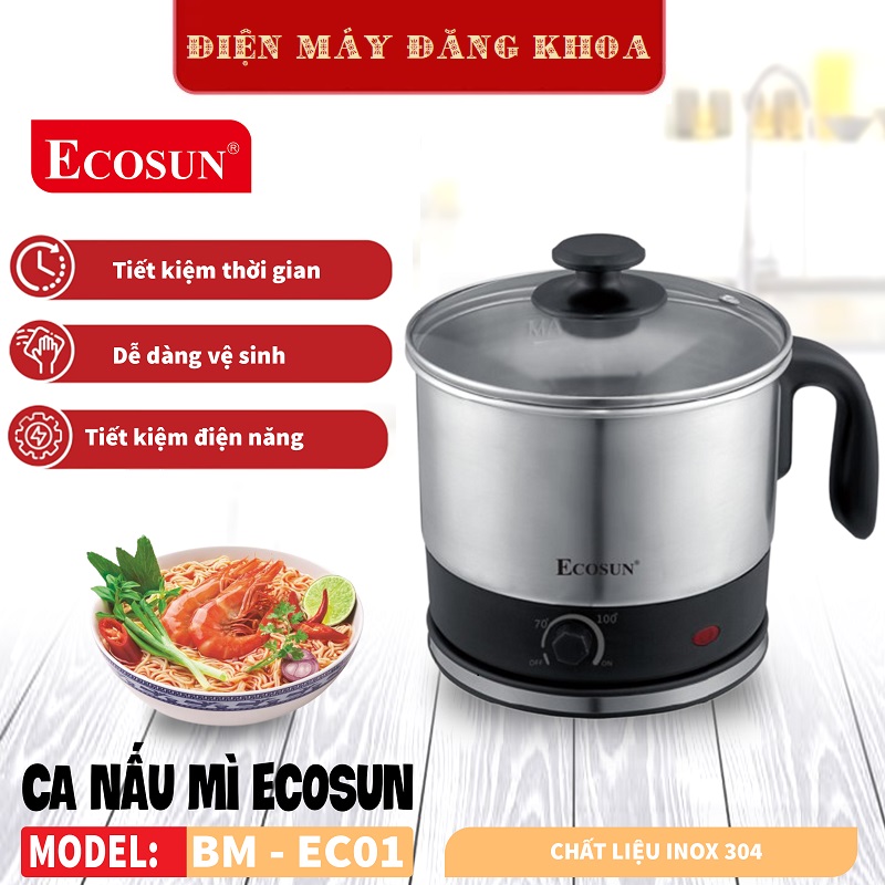Nồi nấu đa năng Ecosun BM-EC01 1,2L