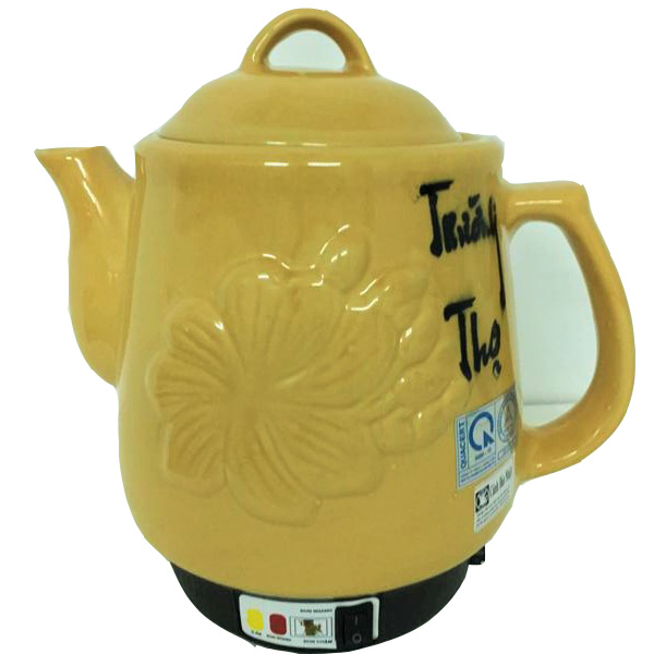 Ấm sắc thuốc Trường Thọ Mai Vàng 3.2L