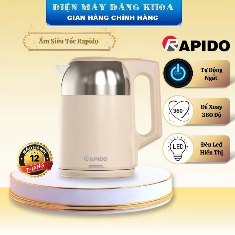 Ấm đun siêu tốc RK2015-C 2L