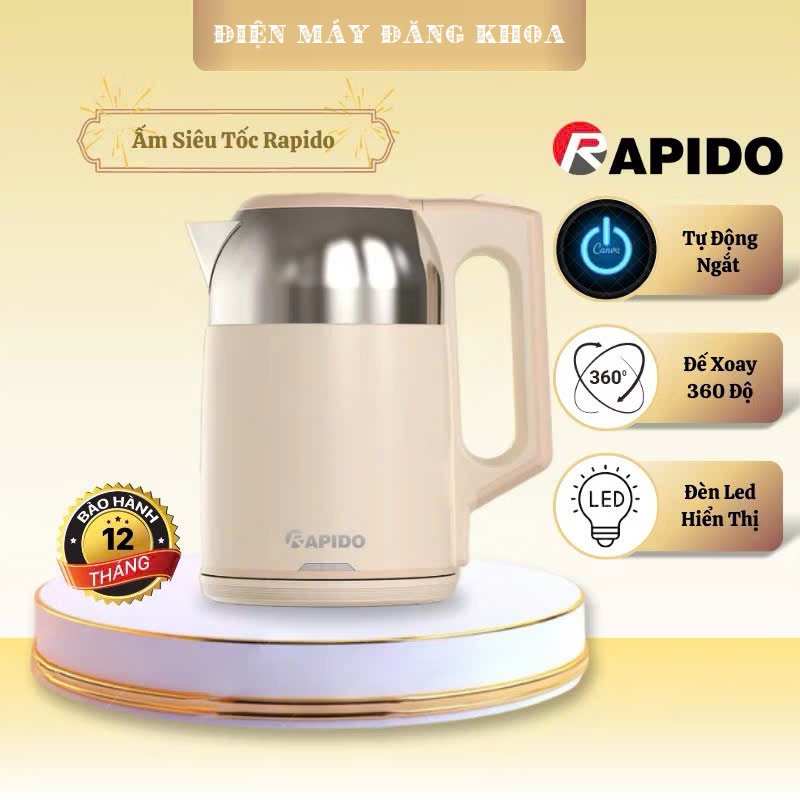 Ấm đun siêu tốc RK2015-C 2L