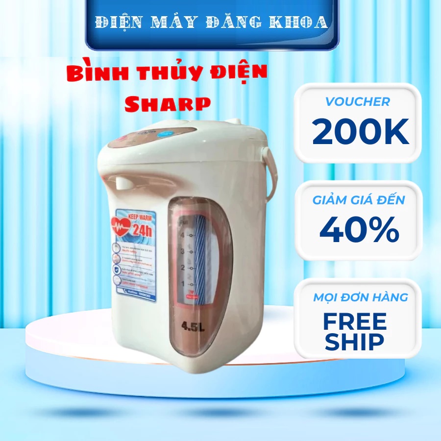 Bình Thuỷ Điện SHARP KS-249 (4.5L)