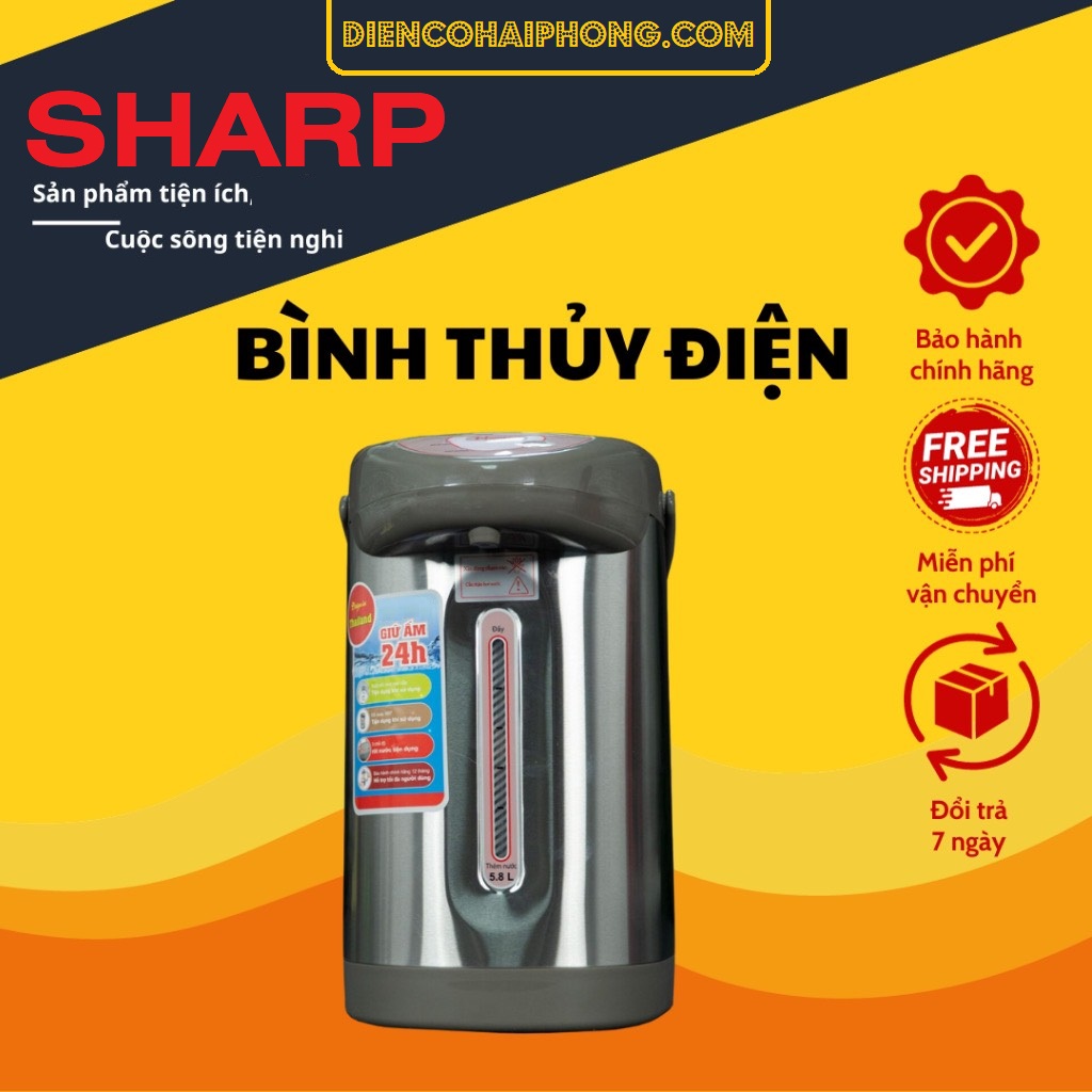 Bình thủy điện Sharp KS239 - Dung tích 4.8 lít