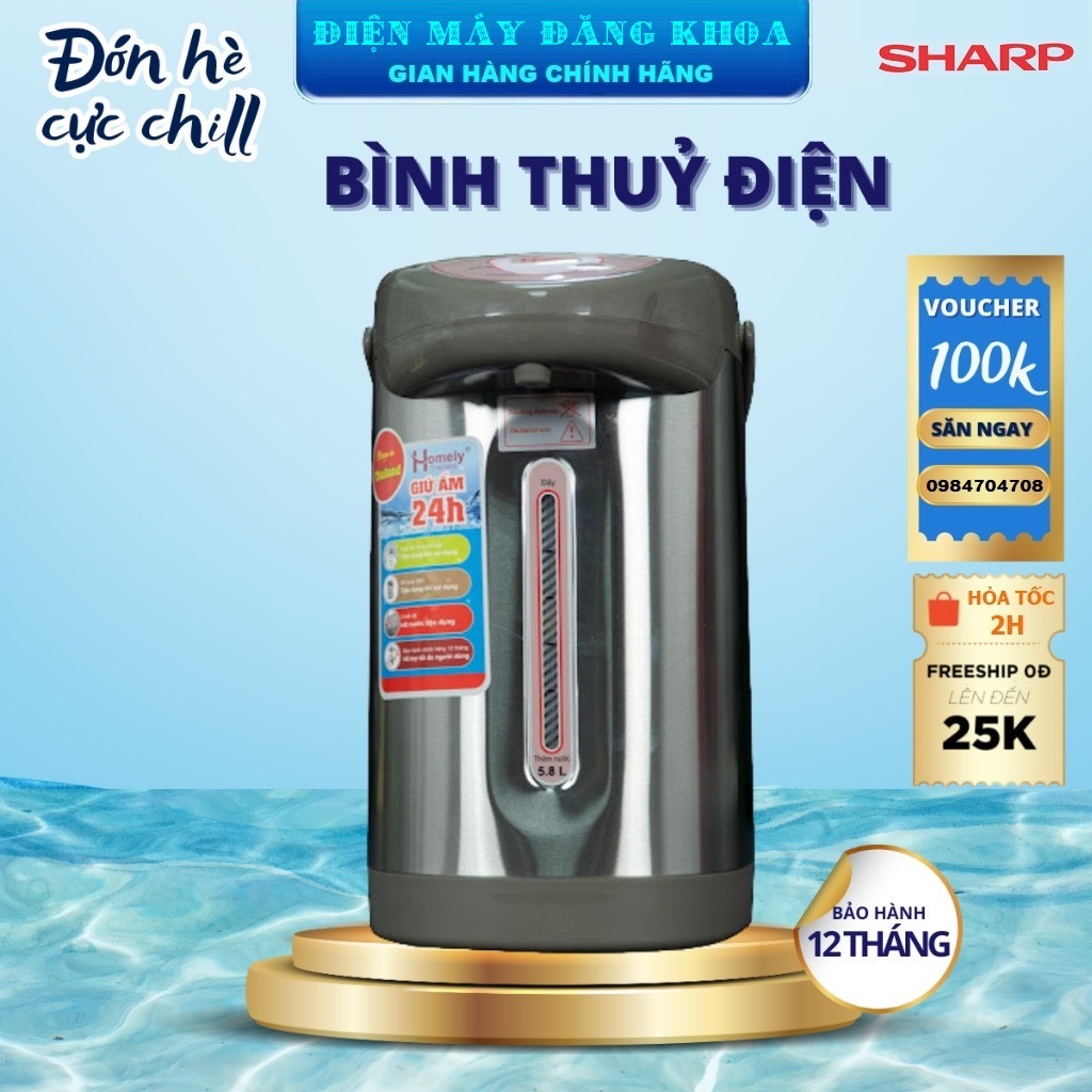 Bình thủy điện Sharp KS239 - Dung tích 4.8 lít