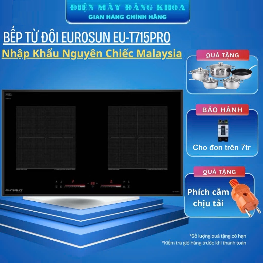 Bếp Từ Eurosun EU-T715 PRO ( trừ ngay thêm 1,5 triệu )