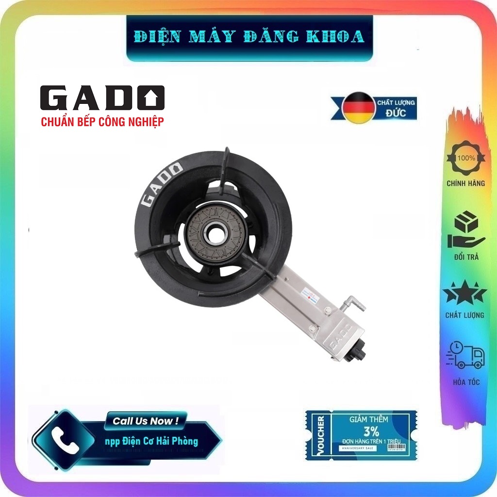 Bếp gas công nghiệp GADO - 6G