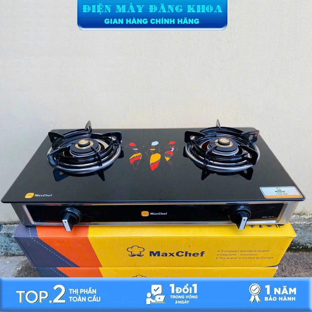 BẾP GAS ĐÔI MAXCHEF MC11T