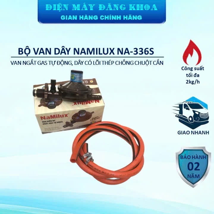 Bộ van gas điều áp tự động an toàn Namilux NA-336S