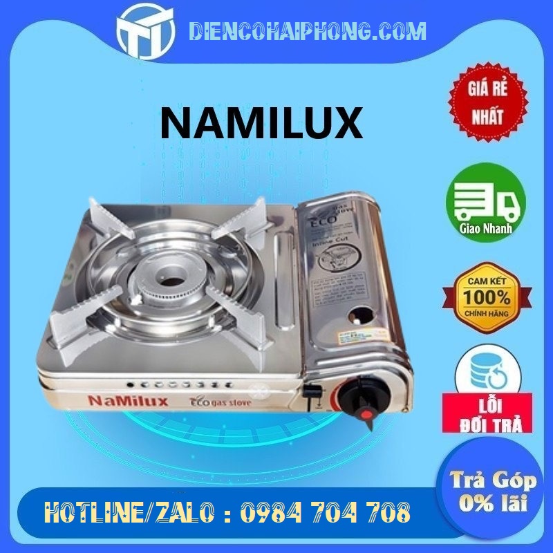 Bếp gas mini inox namilux PL2111AS MẪU MỚI