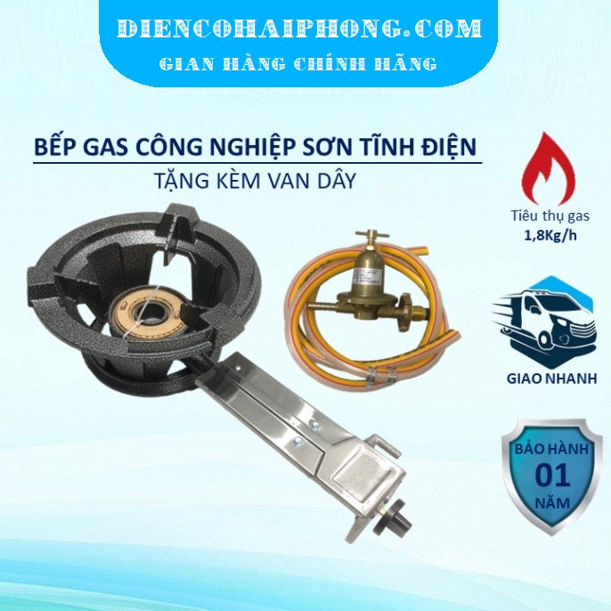 Bếp gas Công Nghiệp Việt Nam TẶNG VAN DÂY