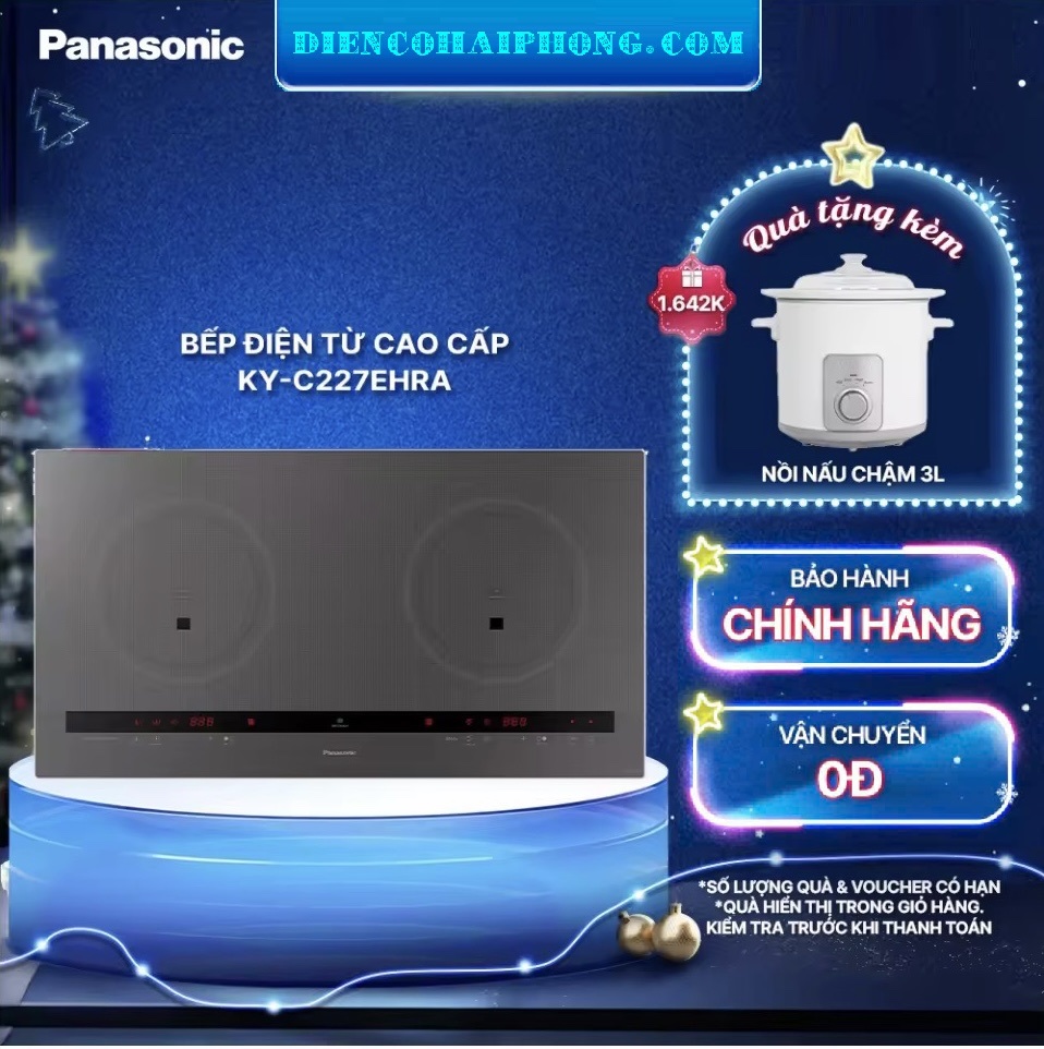 Bếp từ đôi Panasonic inverter KY-C227E