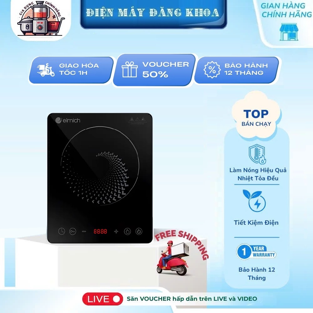 Bếp từ cảm ứng Elmich ICE-3874