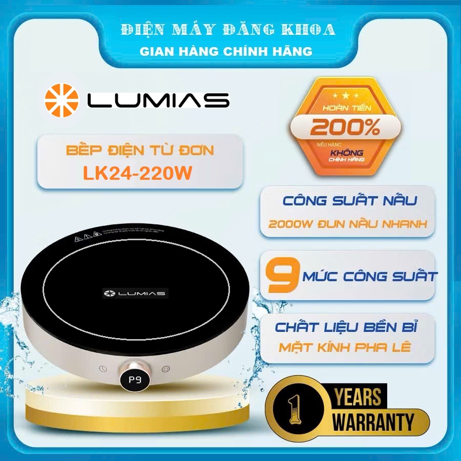 Bếp từ đơn Lumias LK24-220W