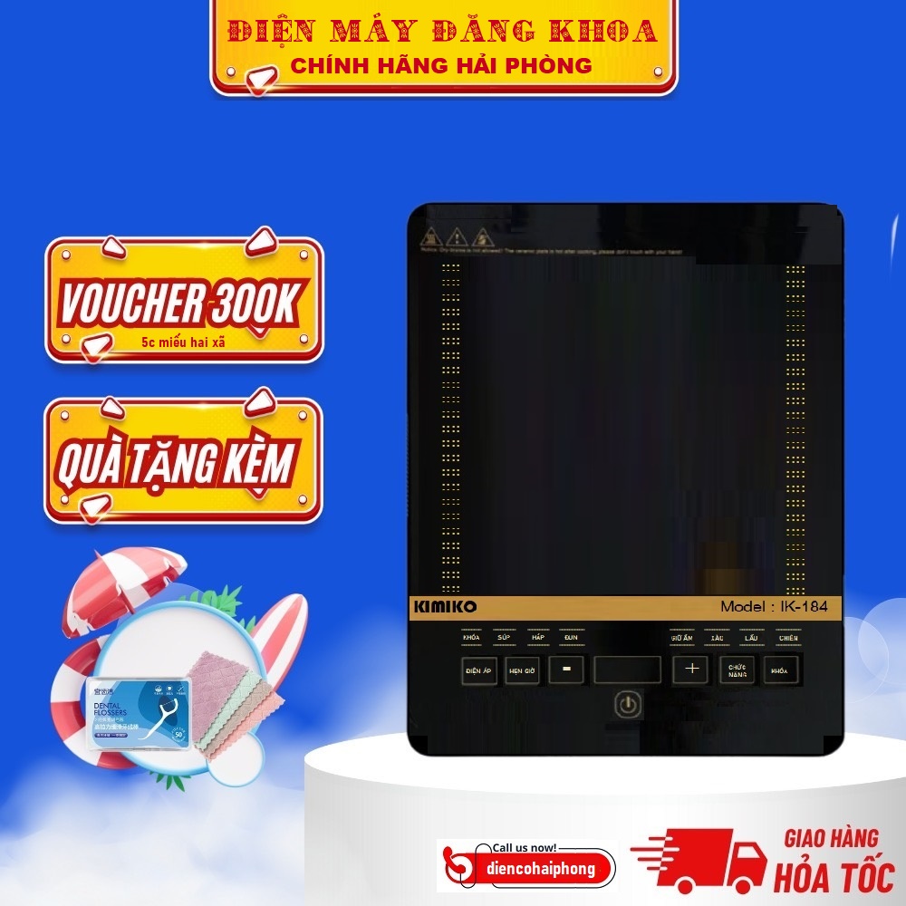 Bếp từ đơn Kimiko IK-184 korea 2600w