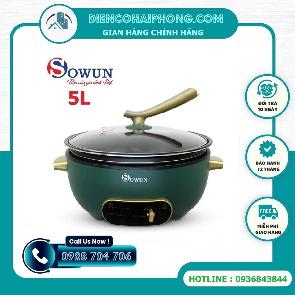 Nồi lẩu đa năng Sowun Sw6020 5L