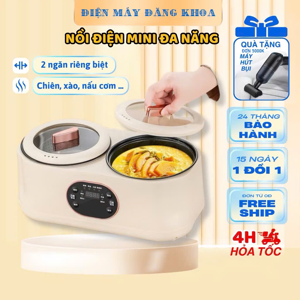 Nồi Điện Đa Năng 2 Ngăn Cao Cấp
