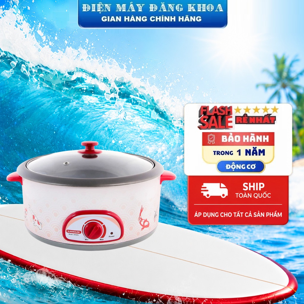 Lẩu điện SUNHOUSE SH525L