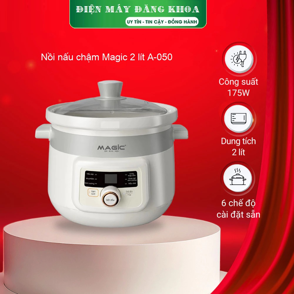 Nồi nấu chậm Magic 2 lít A-050
