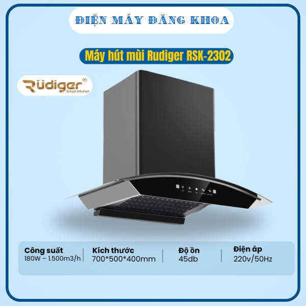 Máy hút mùi Rudiger RSK-2302SD