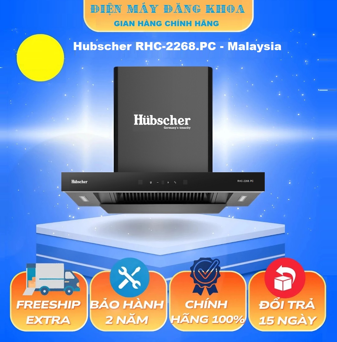 Máy Hút Mùi Hubscher RHC-2268.TC Malaysia