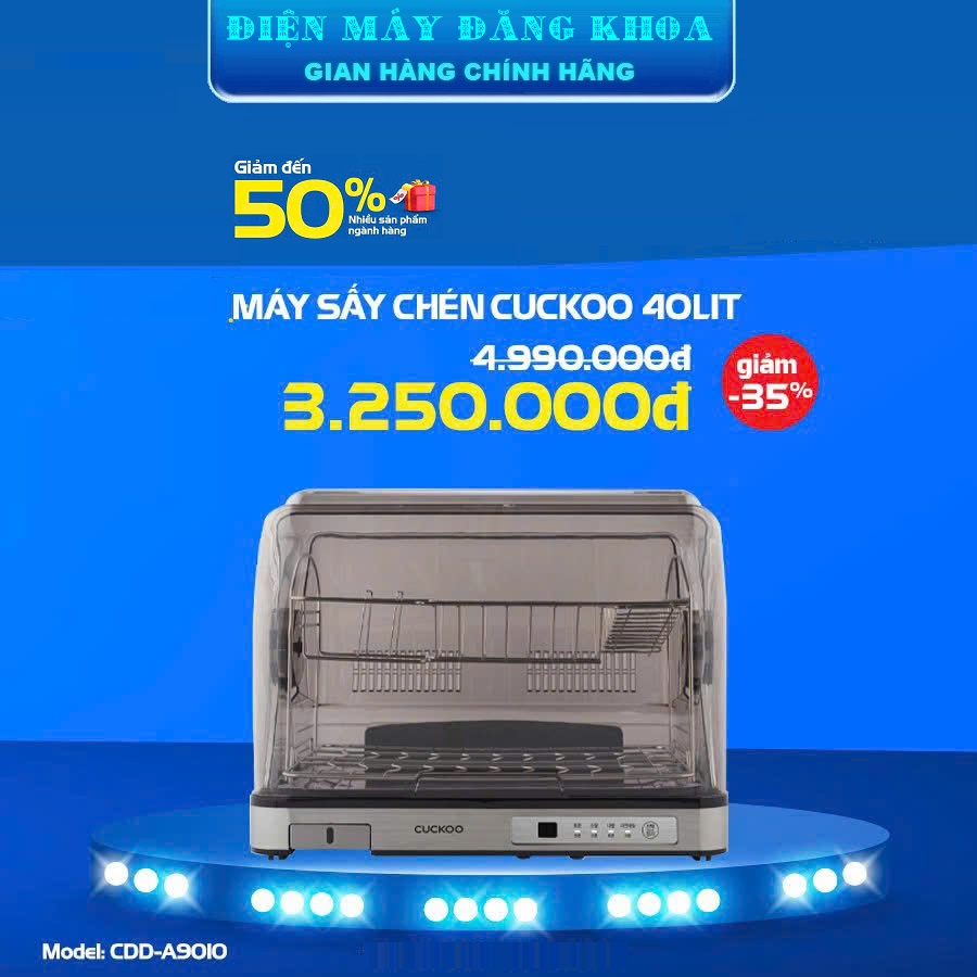 Máy Sấy Chén Cuckoo CDD-A9010/STVNCV 40L