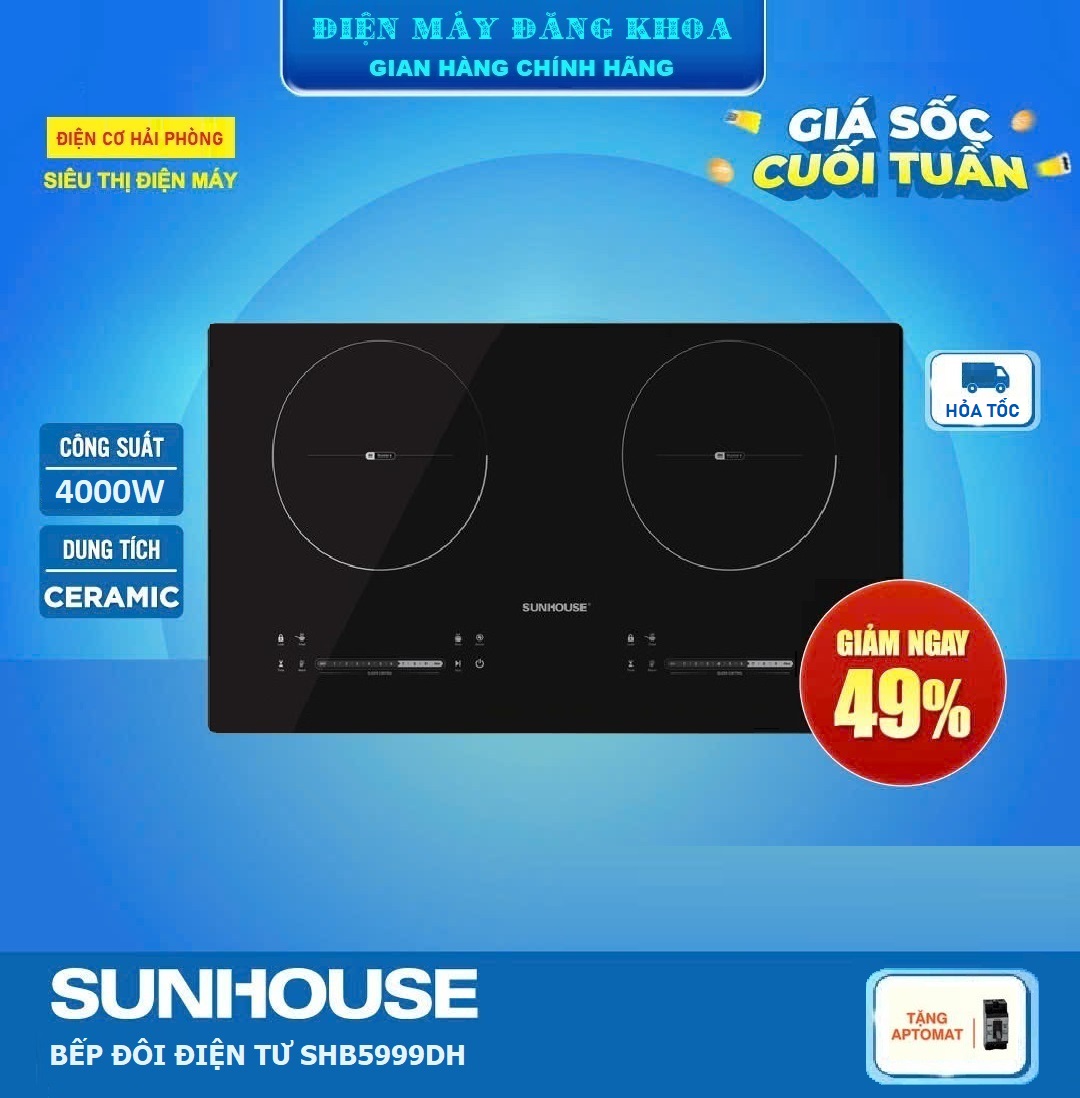 Bếp từ Sunhouse SHB5999DH 4000W