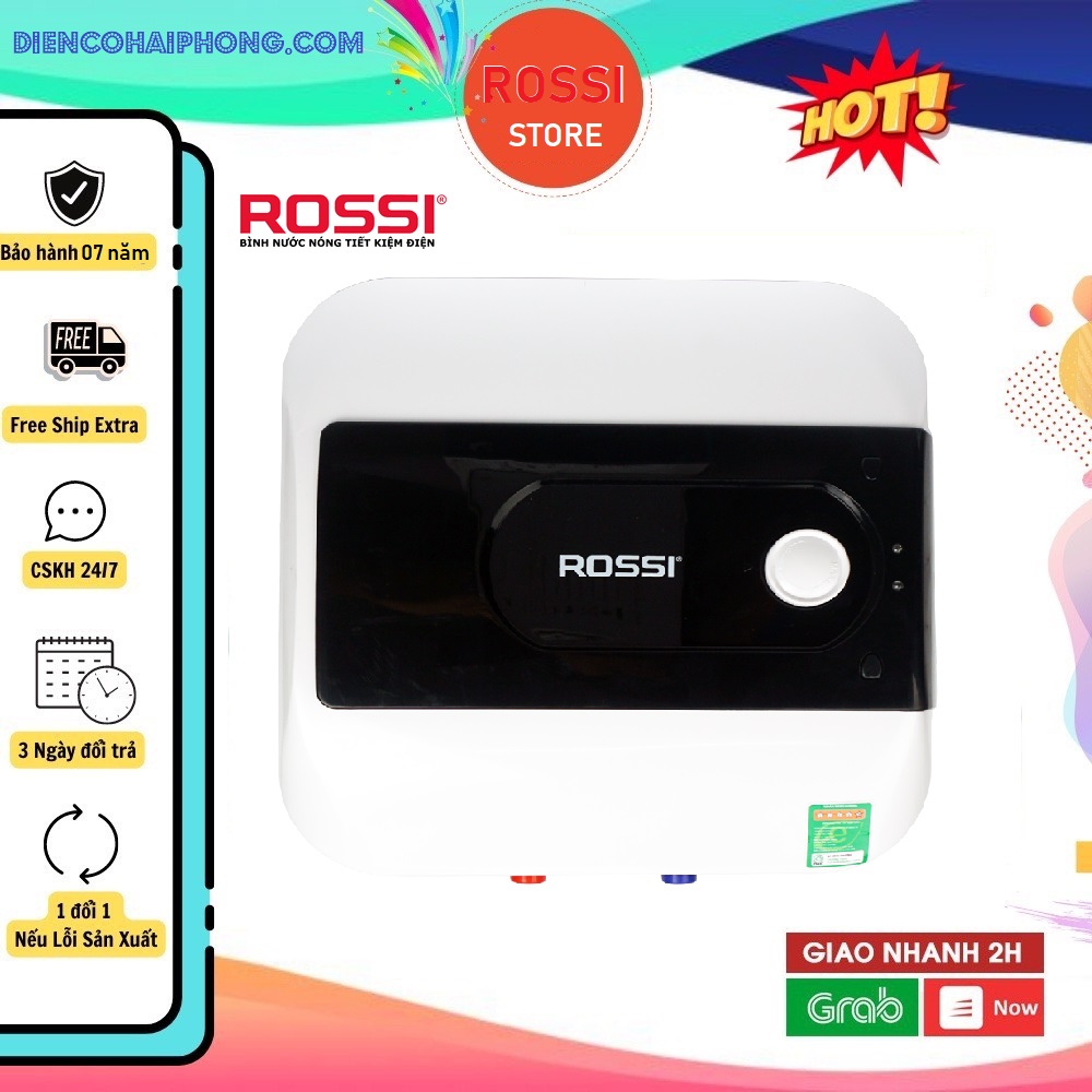 Bình nước nóng Rossi Sola 30L RSA 30SQ