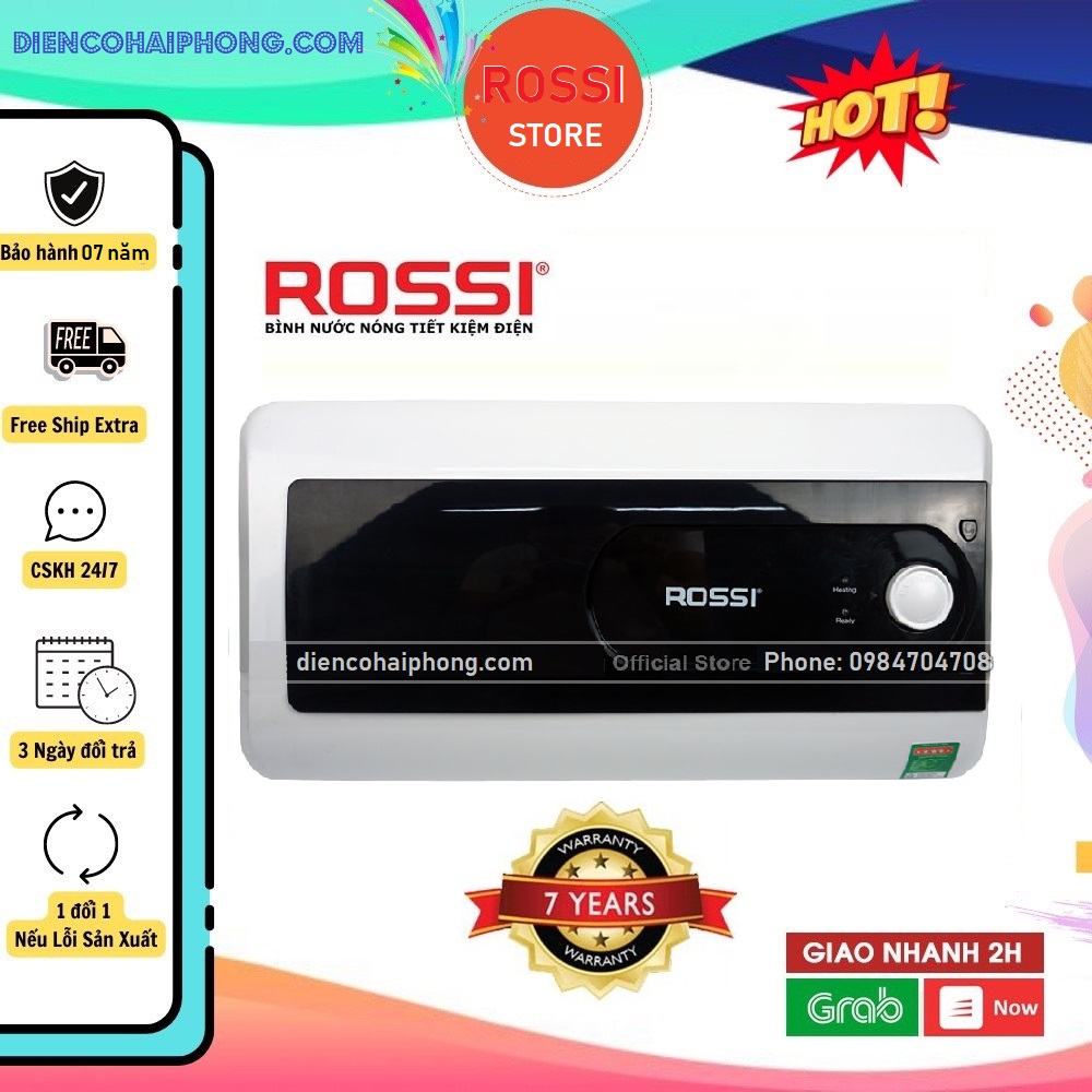 Bình nóng lạnh Rossi Sola 30L RSA 30SL