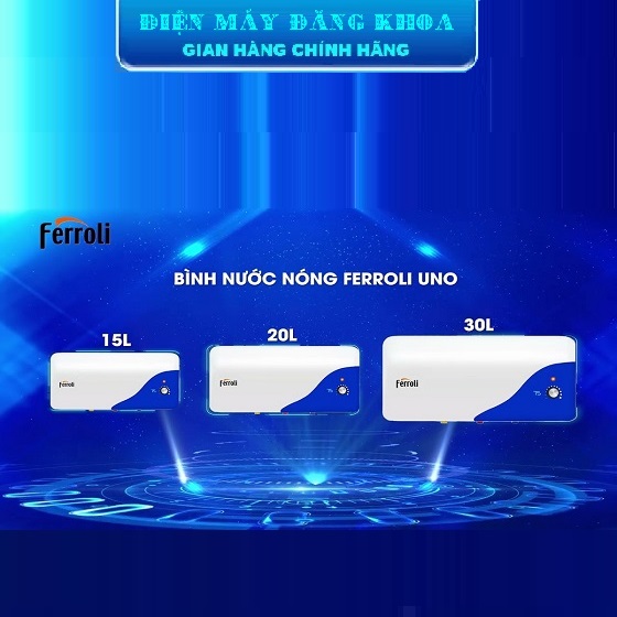 Bình nóng lạnh Ferroli 30 lít UNO 30 ME