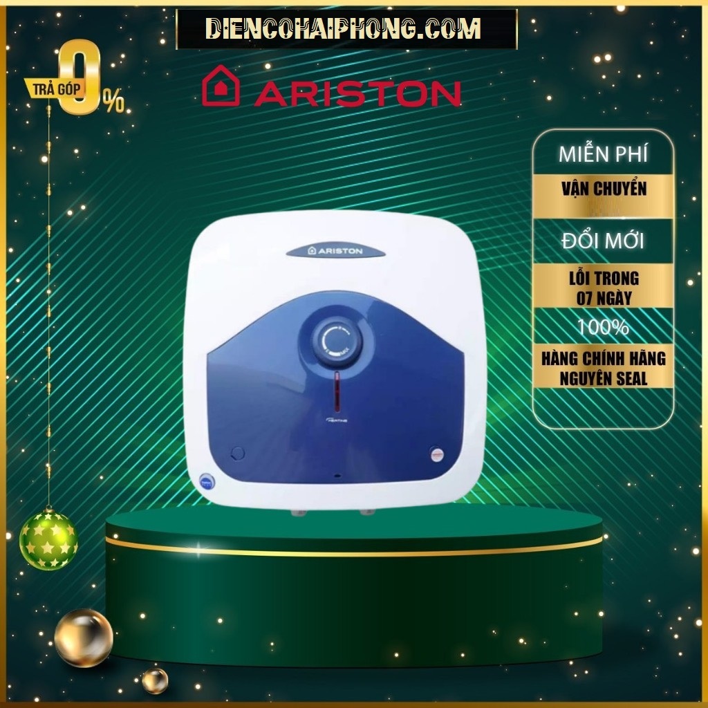 Bình nóng lạnh Ariston Blu15R Vuông 15 Lít