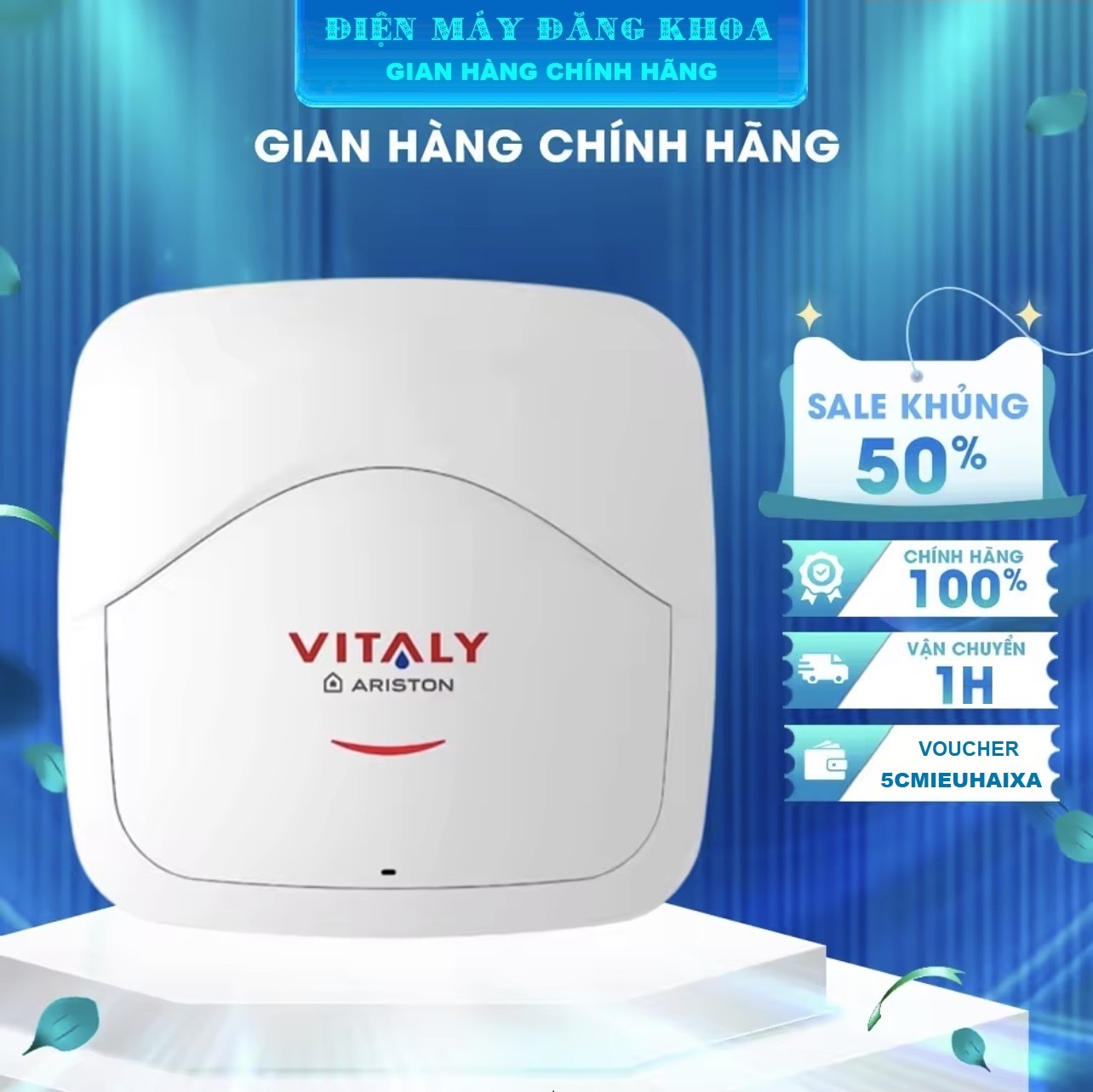 Bình nóng lạnh Ariston VITALY 30 lít