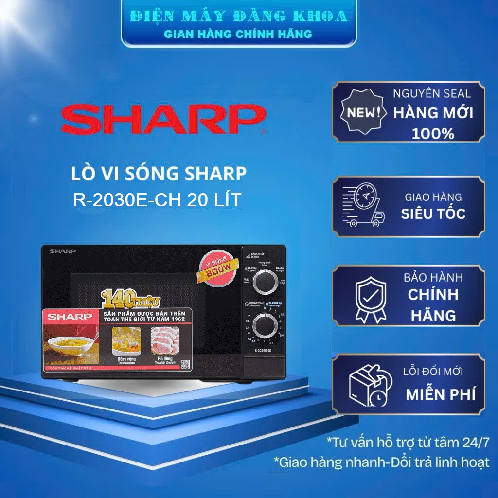 Lò vi sóng Sharp R-2030E-CH 20Lít