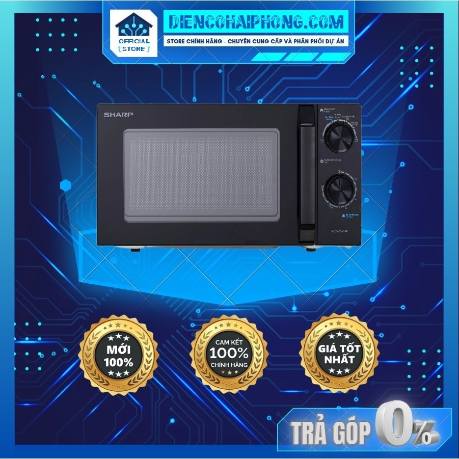 Lò Vi Sóng 20L Sharp R-2040EH-BK