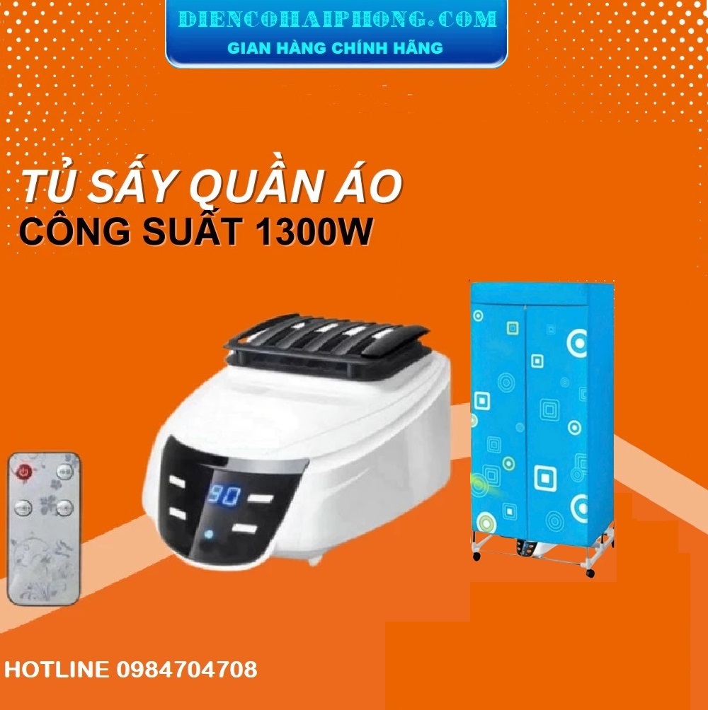 Củ máy sấy quần áo có khiển