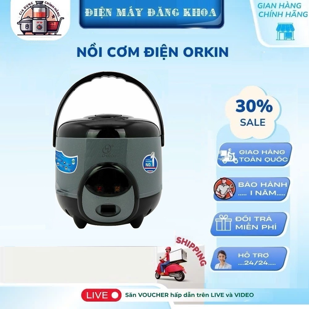 Nồi cơm Orkin OR62 dung tích 1.2l