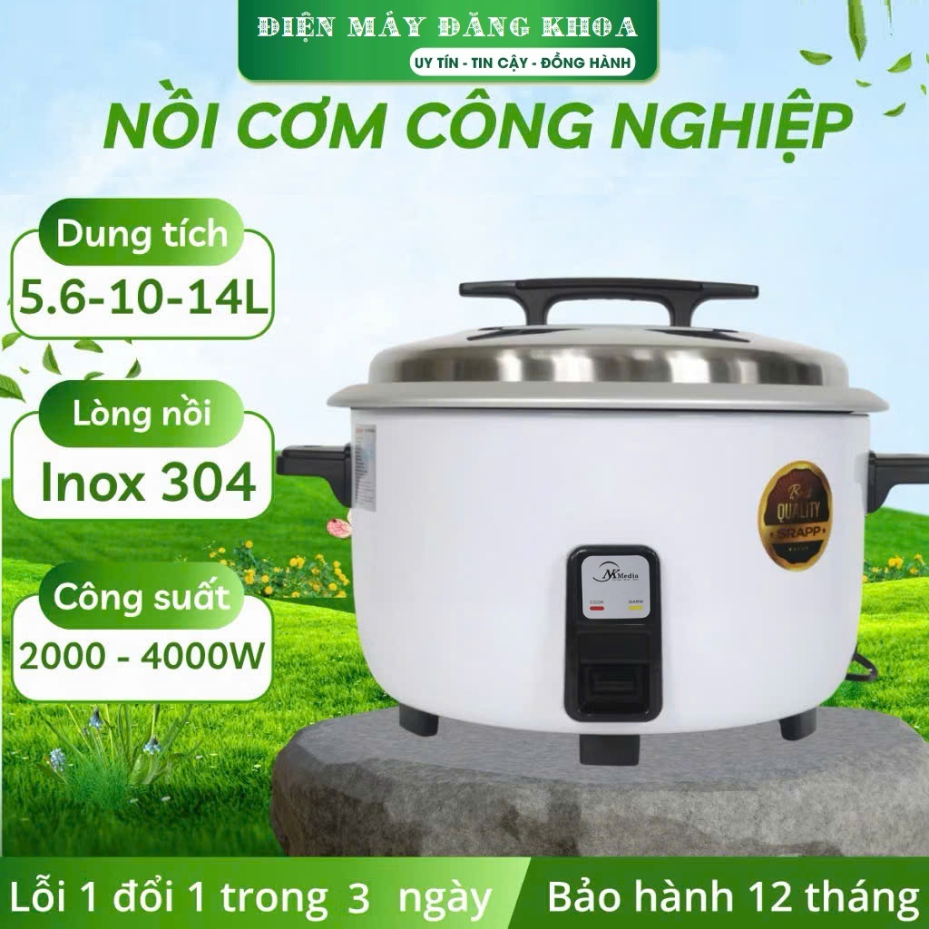 Nồi Cơm Điện Công Nghiệp NK Media MD-NC1470 14L 4000W