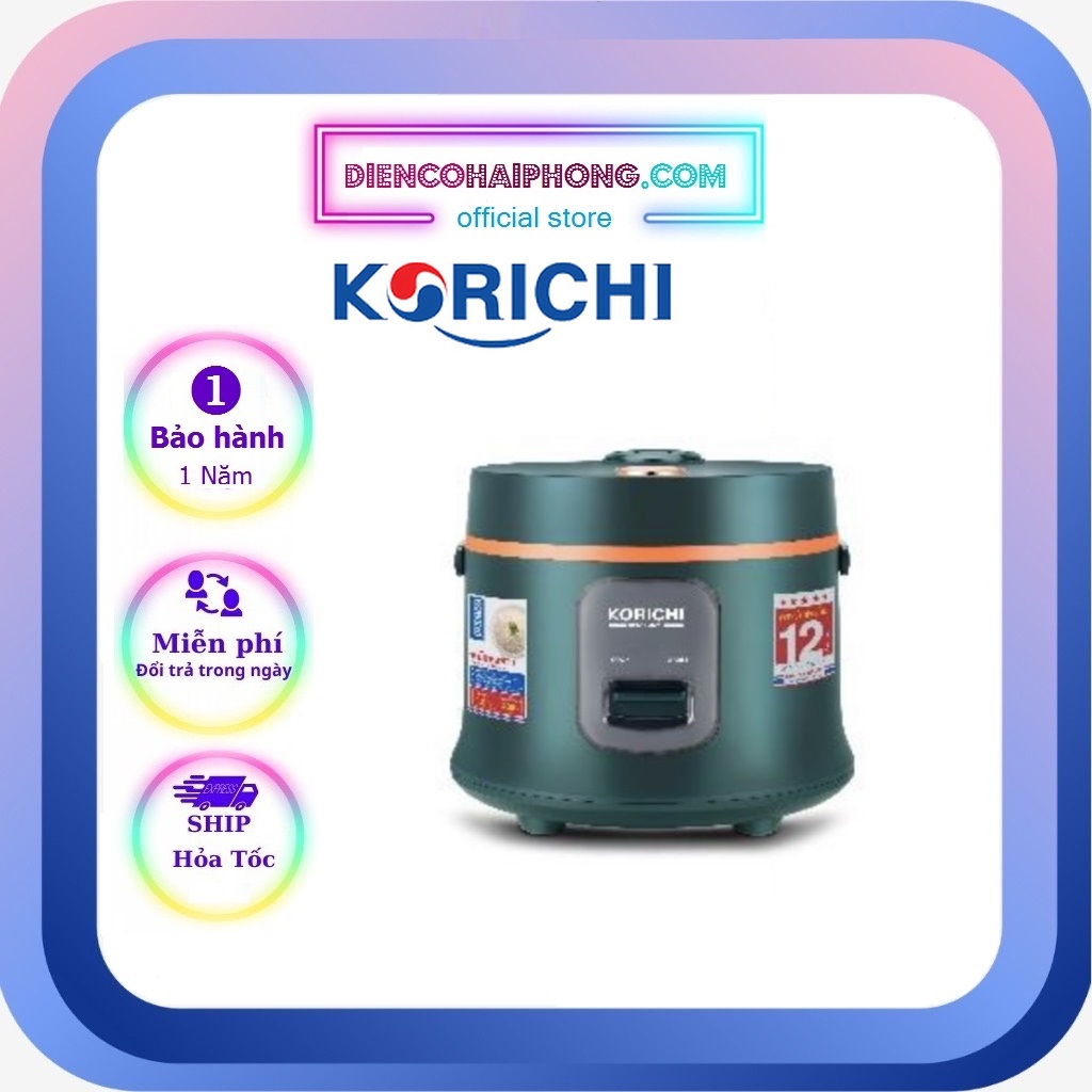 NỒI CƠM ĐIỆN KORICHI KRC-1882 1,2L