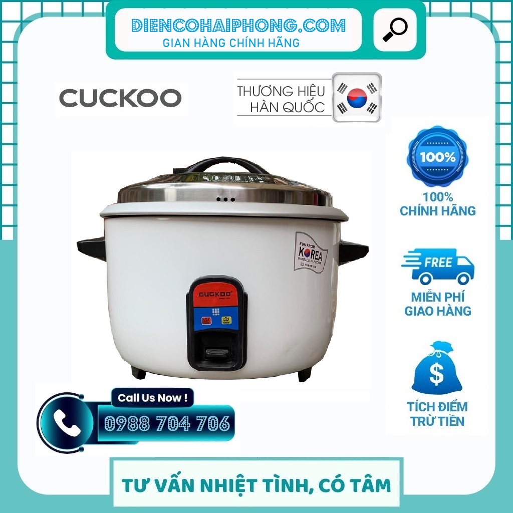 Nồi cơm điện CUCKOO 3000w nấu 5 - 6kg gạo ( 8L )