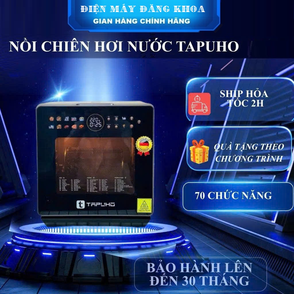 NỒI CHIÊN HƠI NƯỚC TAPUHO TSF16 COLOR PLUS