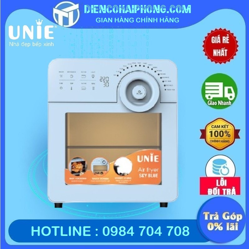 Nồi chiên không dầu UNIE Sky Blue