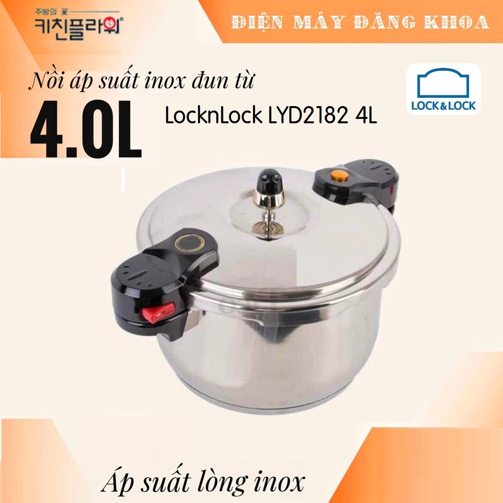 Nồi áp suất 4L LocknLock LYD2182