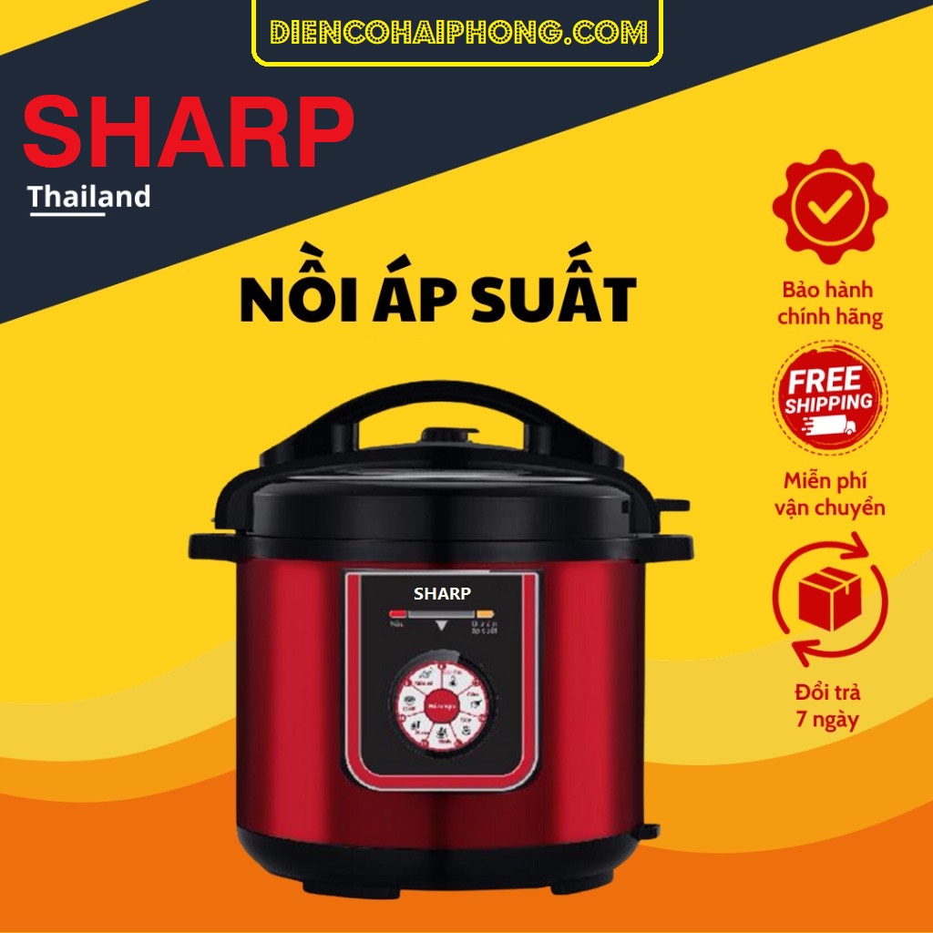 NỒI ÁP SUẤT ĐIỆN SHARP KS-226 6L