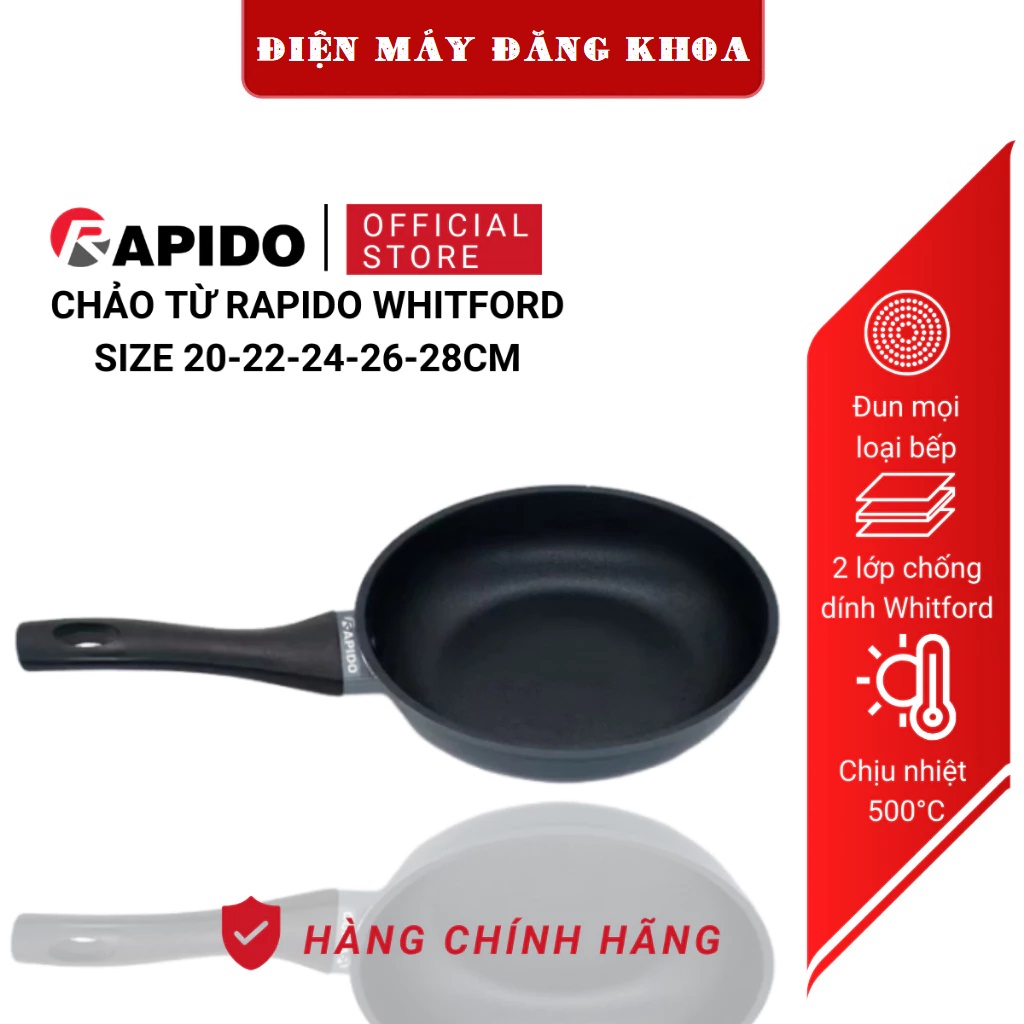 Chảo từ chống dính Rapido Whitford  28CM
