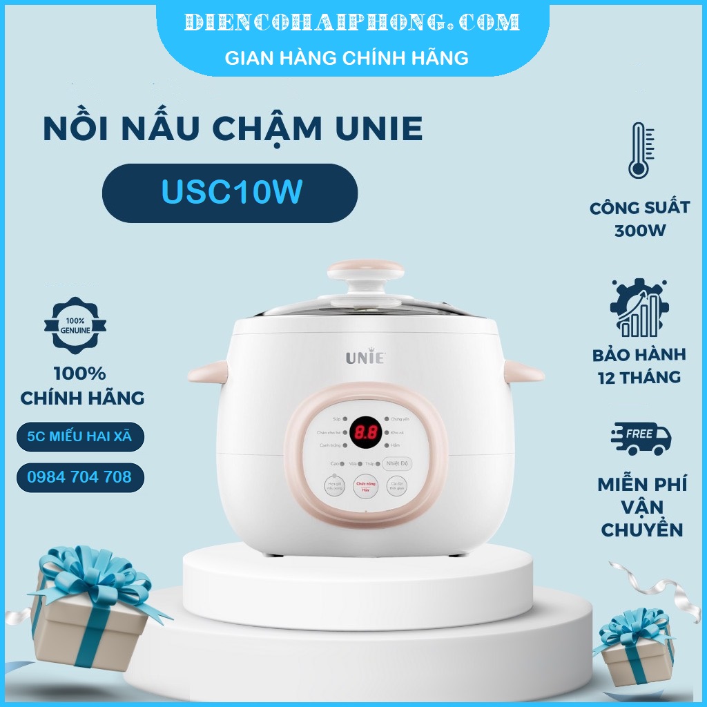 Nồi nấu chậm Unie USC10W