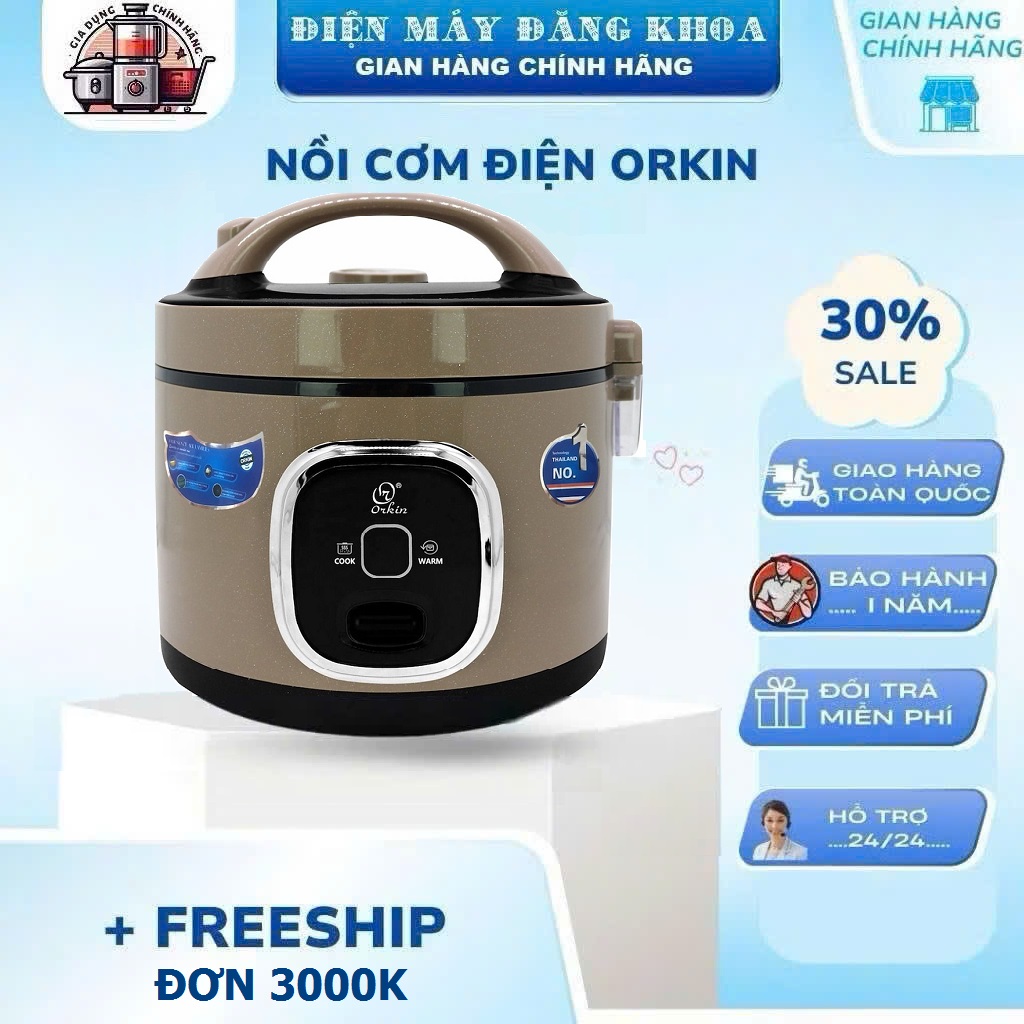 Nồi cơm điện Thái Lan Orkin OR18 (1.8 lít)