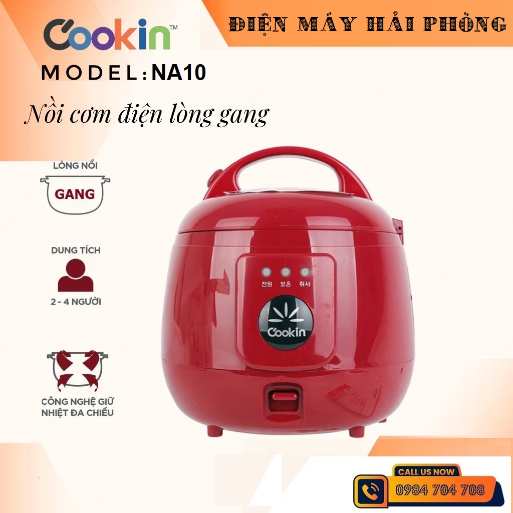 Nồi cơm điện Cookin RM-NA10 1L Korea