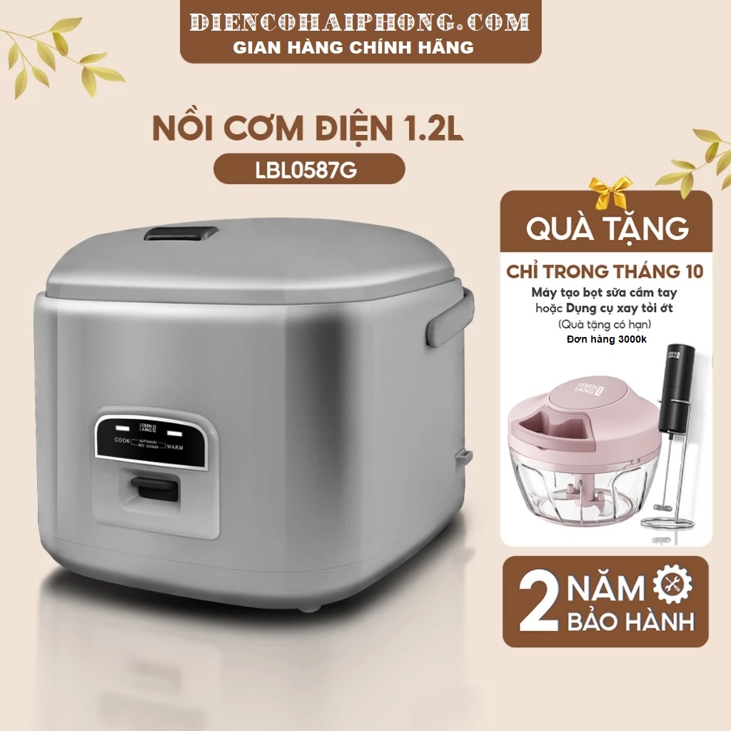 Nồi cơm điện Lebenlang 1.2l LBL0587