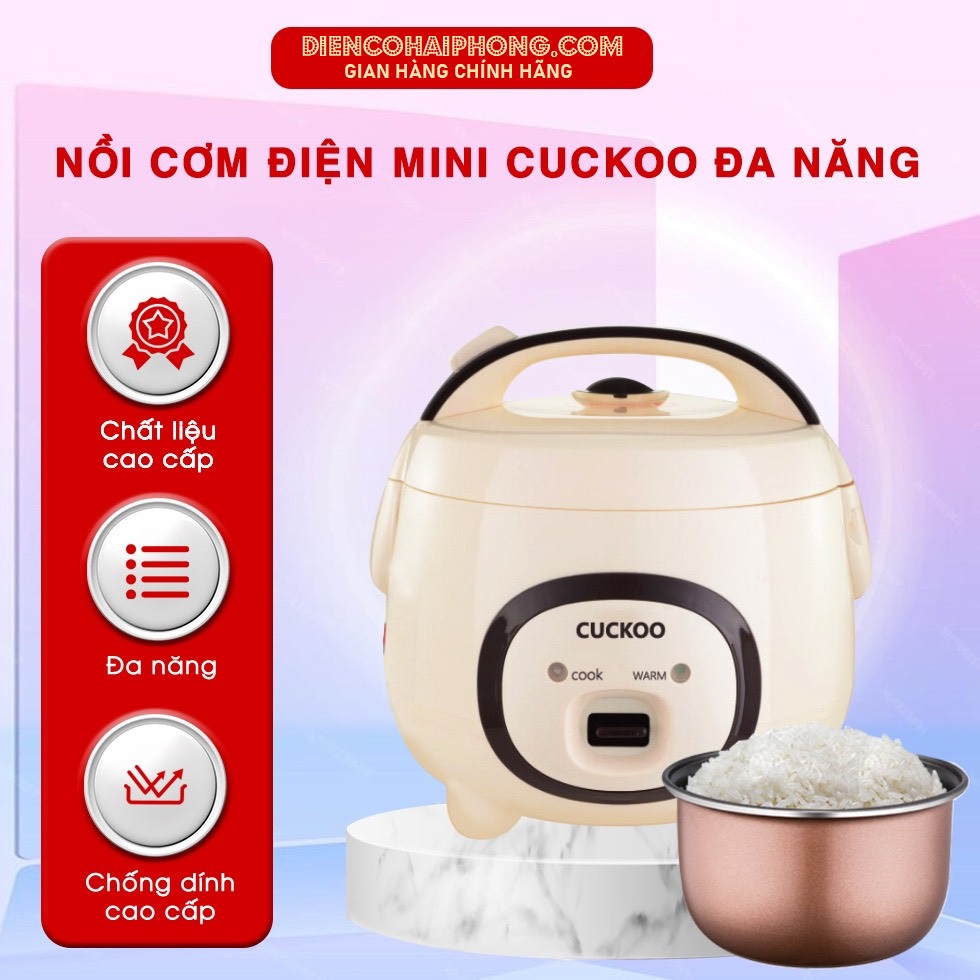 Nồi cơm điện CUCKOO 1.2l 500W